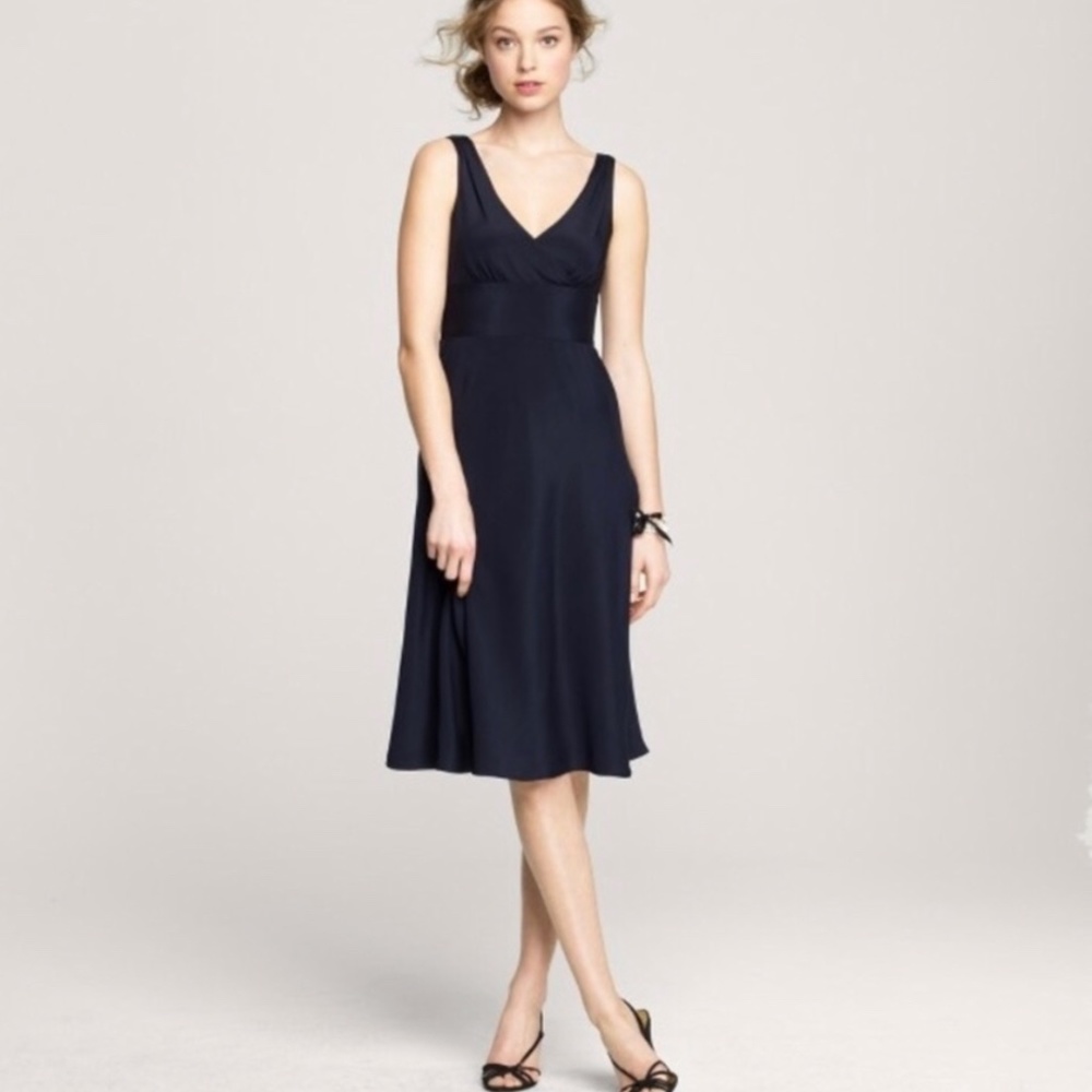 New J.Crew Black Sophia Dress Sleeveless Dress with Bonus Bolero/Shrug  OP